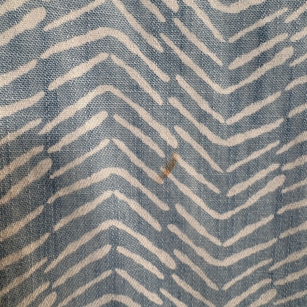 Vineyard Vines‎ Blue and White Zigzag Dress size 2 - Picture 9 of 12